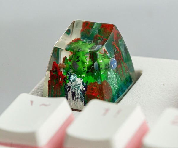 Tyranitar Artisan keycap