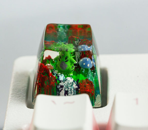 Tyranitar Artisan keycap