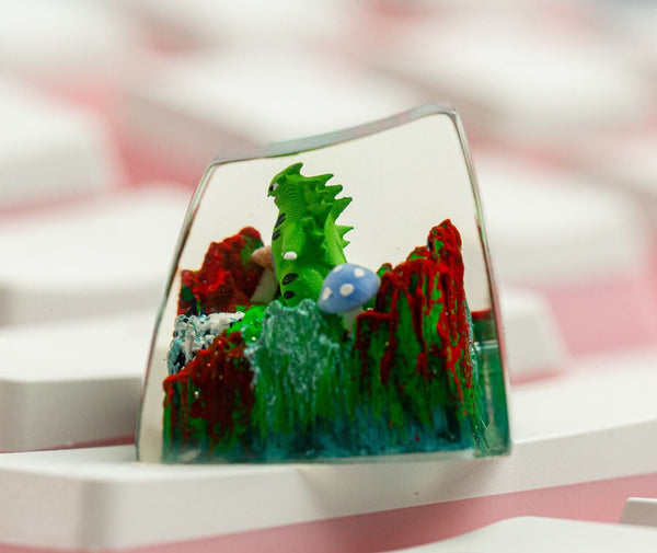 Tyranitar Artisan keycap
