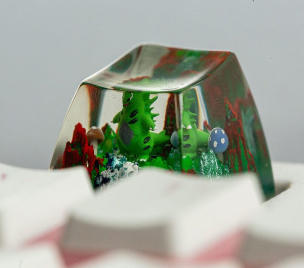 Tyranitar Artisan keycap