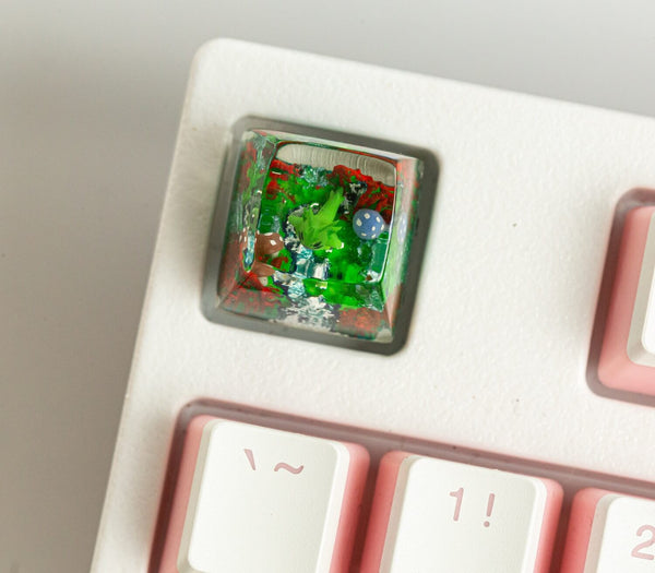 Tyranitar Artisan keycap