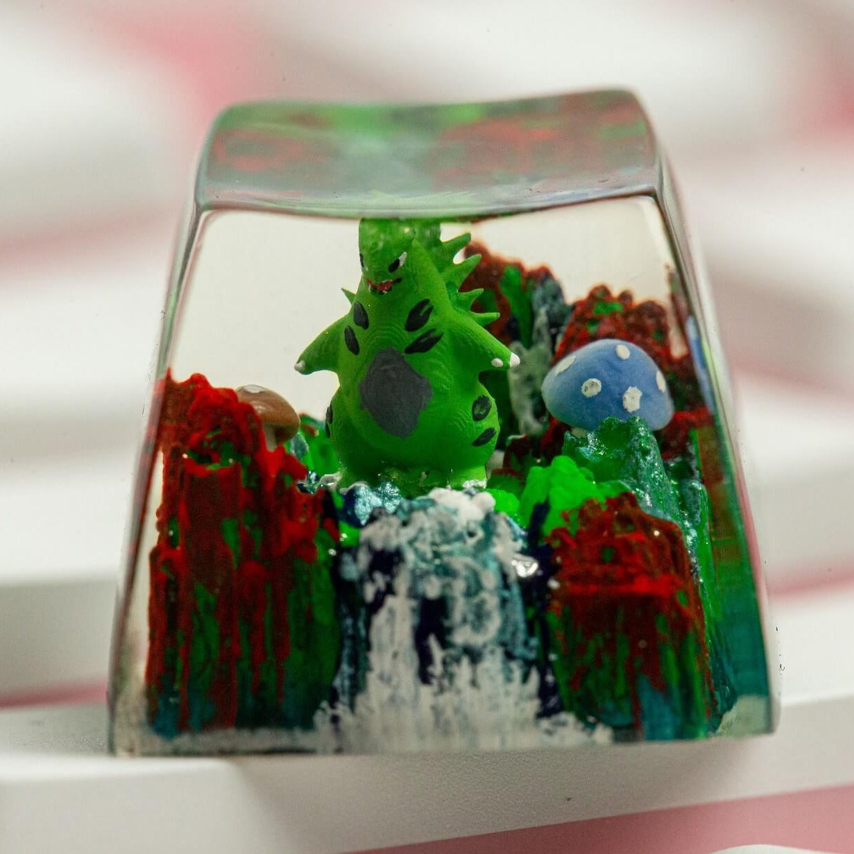 Tyranitar Artisan keycap