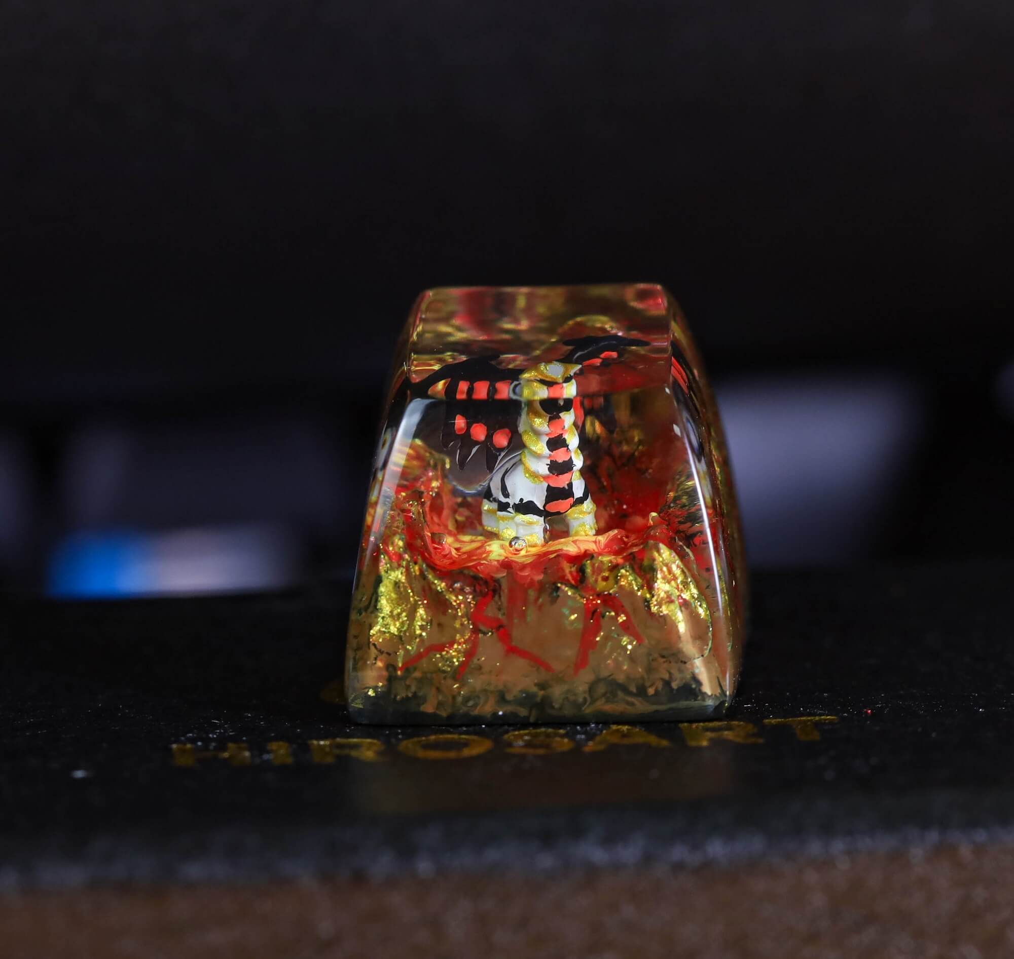 Giratina Pokemon artisan keycap