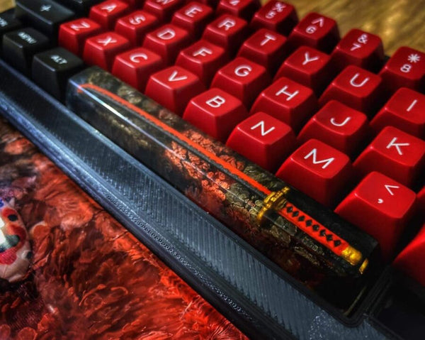 Red katana spacebar