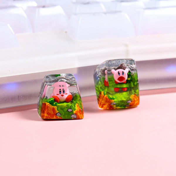 Kirby artisan keycap ver 3