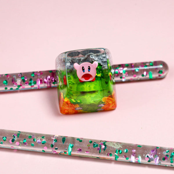 Kirby artisan keycap ver 3