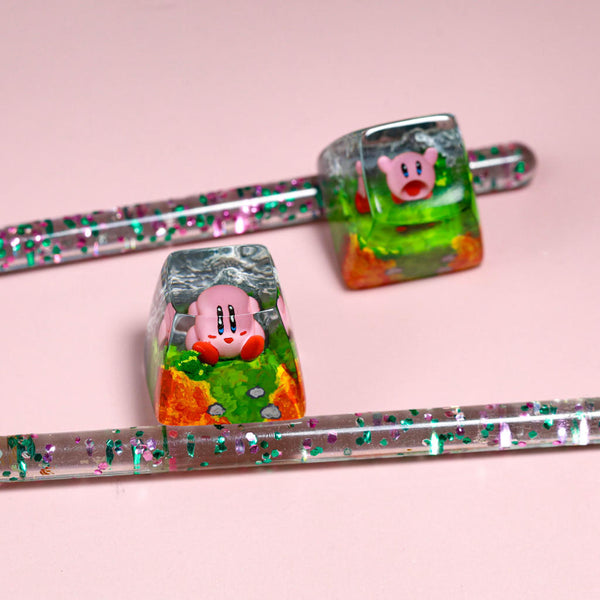 Kirby artisan keycap ver 3