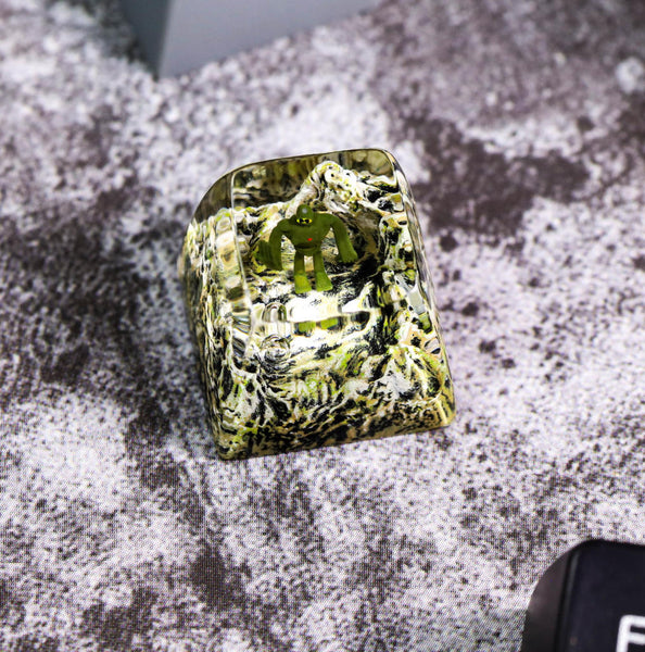 Laputa Robot resin keycap