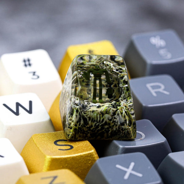 Laputa Robot resin keycap