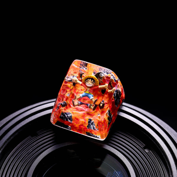 Luffy One Piece keycap