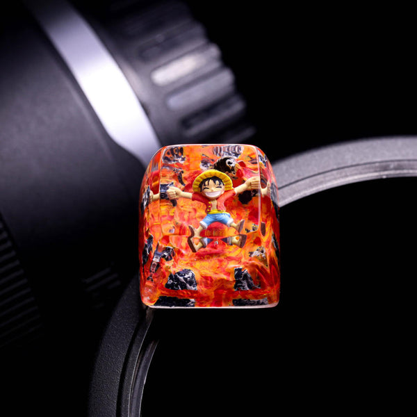 Luffy One Piece keycap