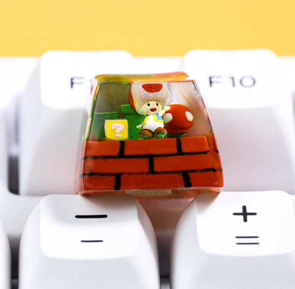 Super mario artisan keycap