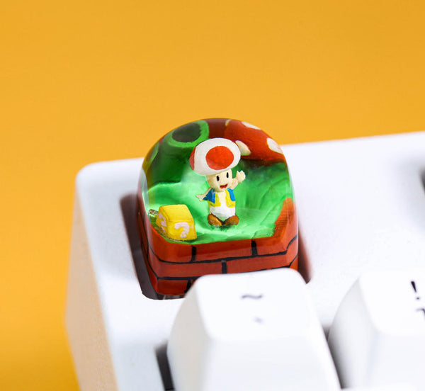 Super mario artisan keycap