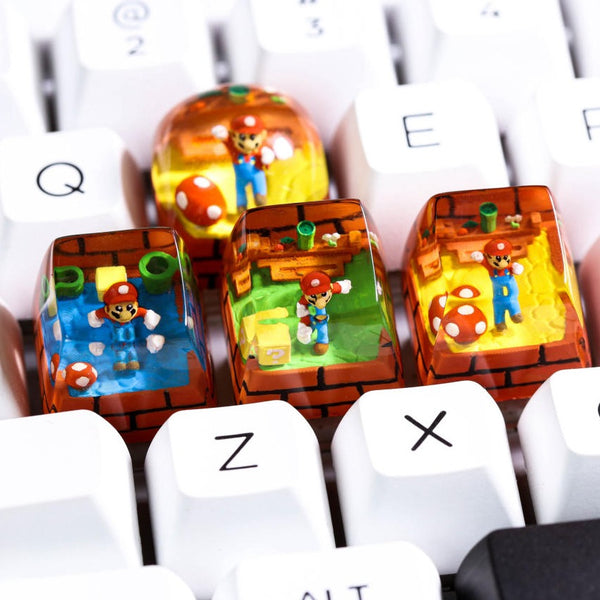 Super mario artisan keycap
