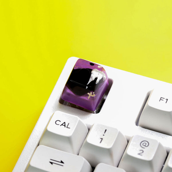 One piece hat keycaps