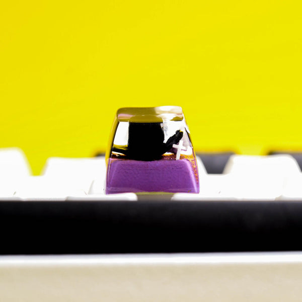 One piece hat keycaps