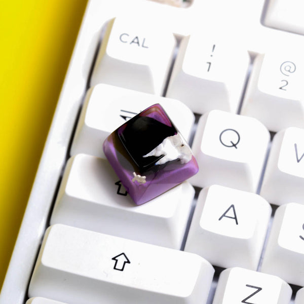 One piece hat keycaps