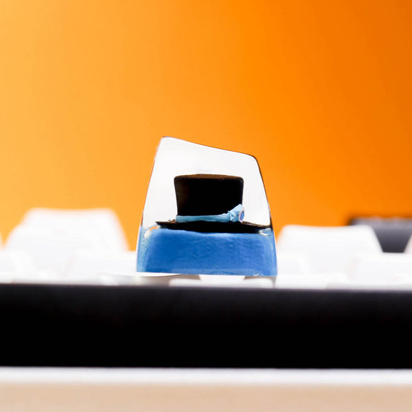 One piece hat keycaps