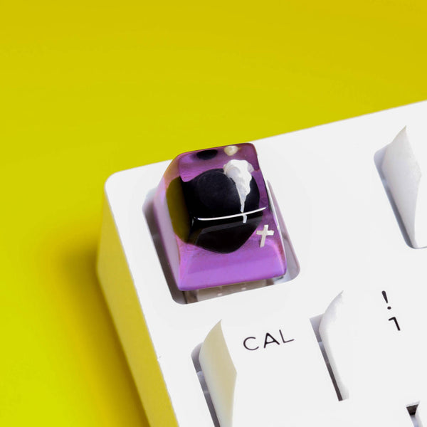One piece hat keycaps