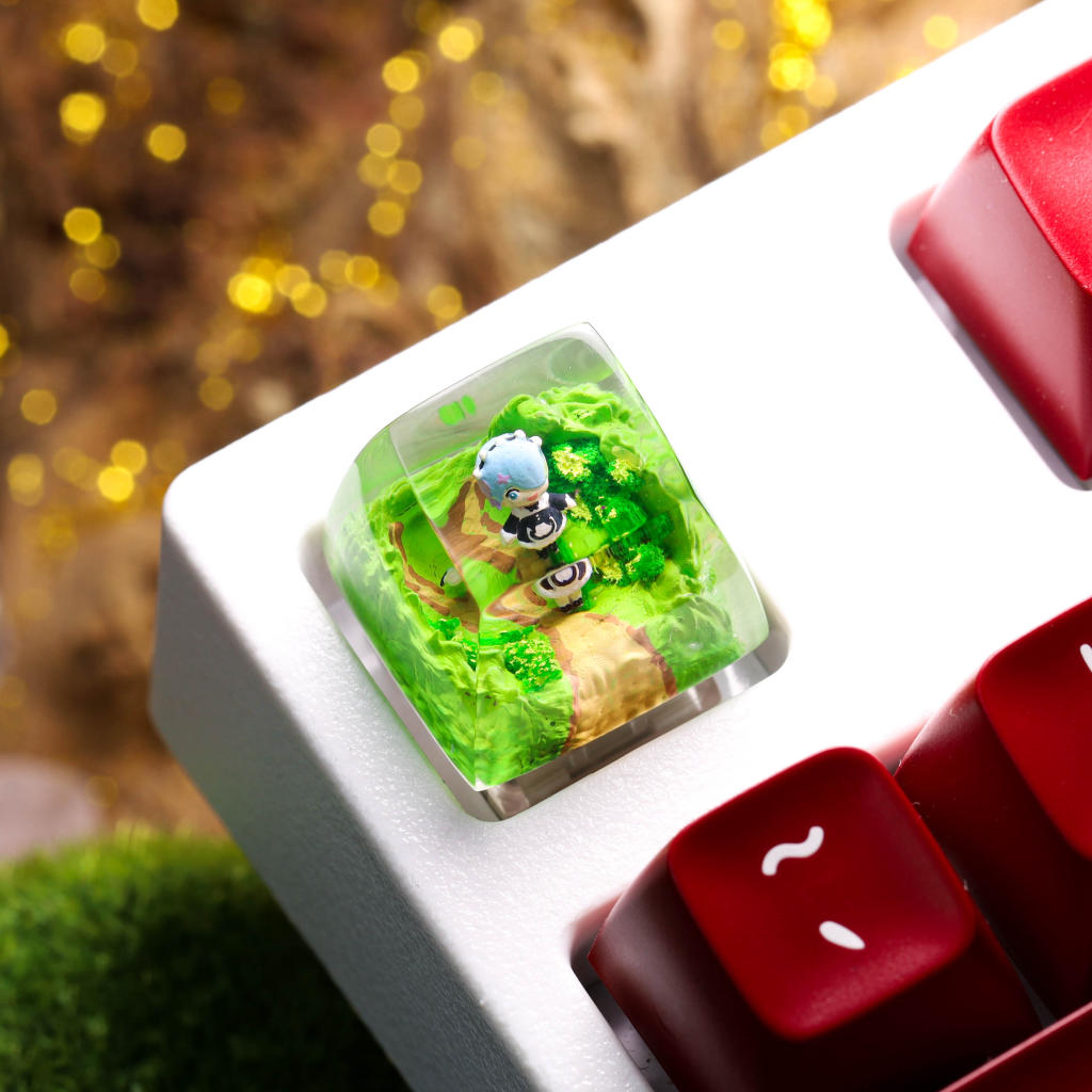 Re:Zero Rem artisan keycap – Egoartbyvan