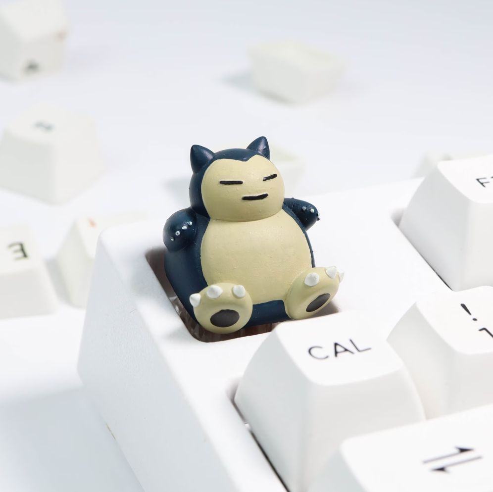 Snorlax Pokemon Keycap