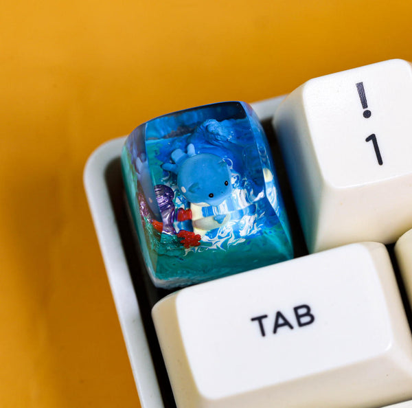 Spheal Pokemon keycap
