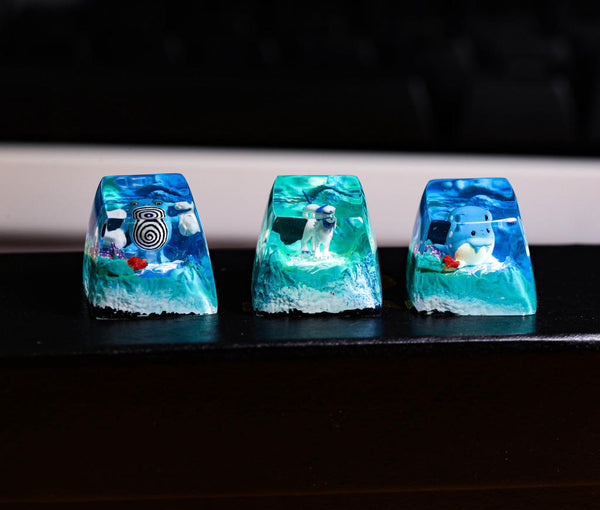 Spheal Pokemon keycap