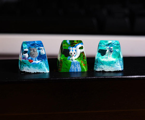 Spheal Pokemon keycap