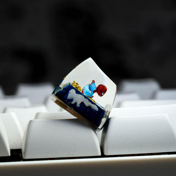 Spider-man artisan keycap