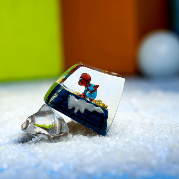 Spider-man artisan keycap